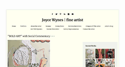 Desktop Screenshot of joycewynes.com